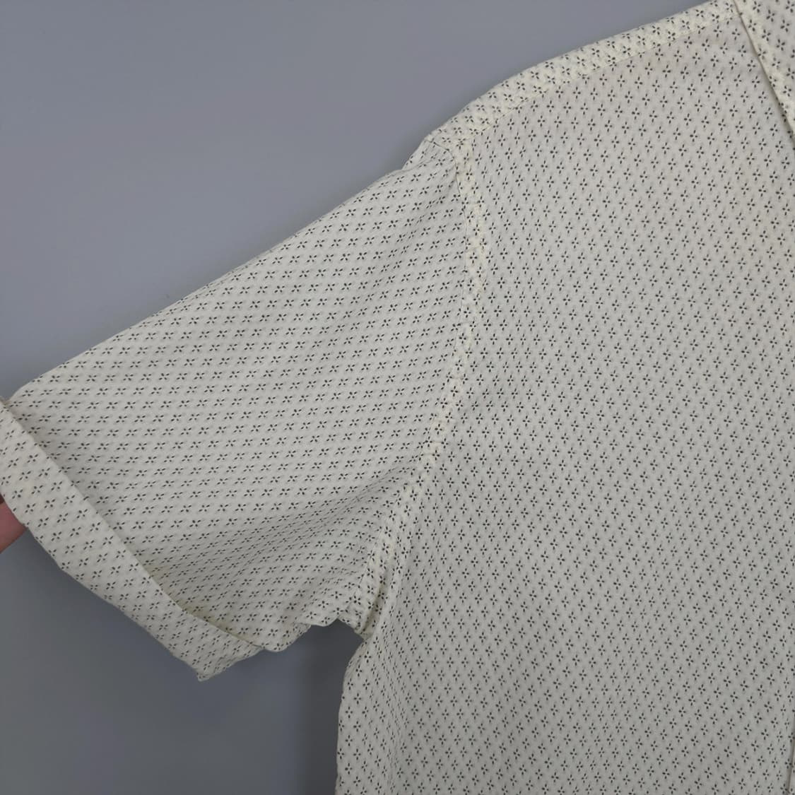 올세인츠 ALLSAINTS 남성 패턴 반팔 셔츠 L 상품이미지4