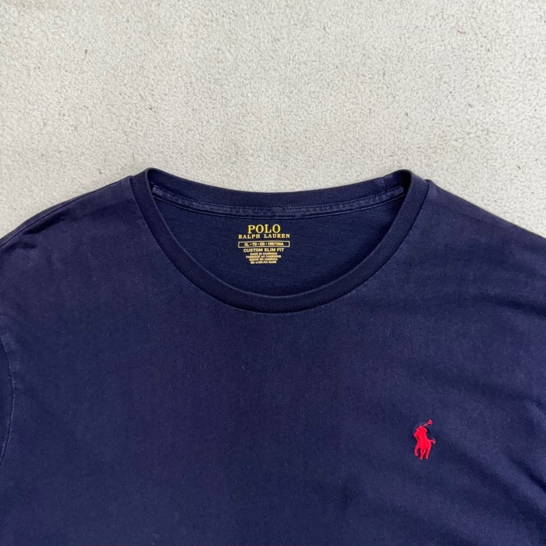 RALPH LAUREN 반팔 티 네이비 XL 상품이미지3