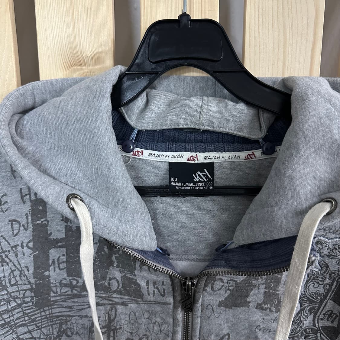 (L) 마자플라바 니트 후드집업 상품이미지5