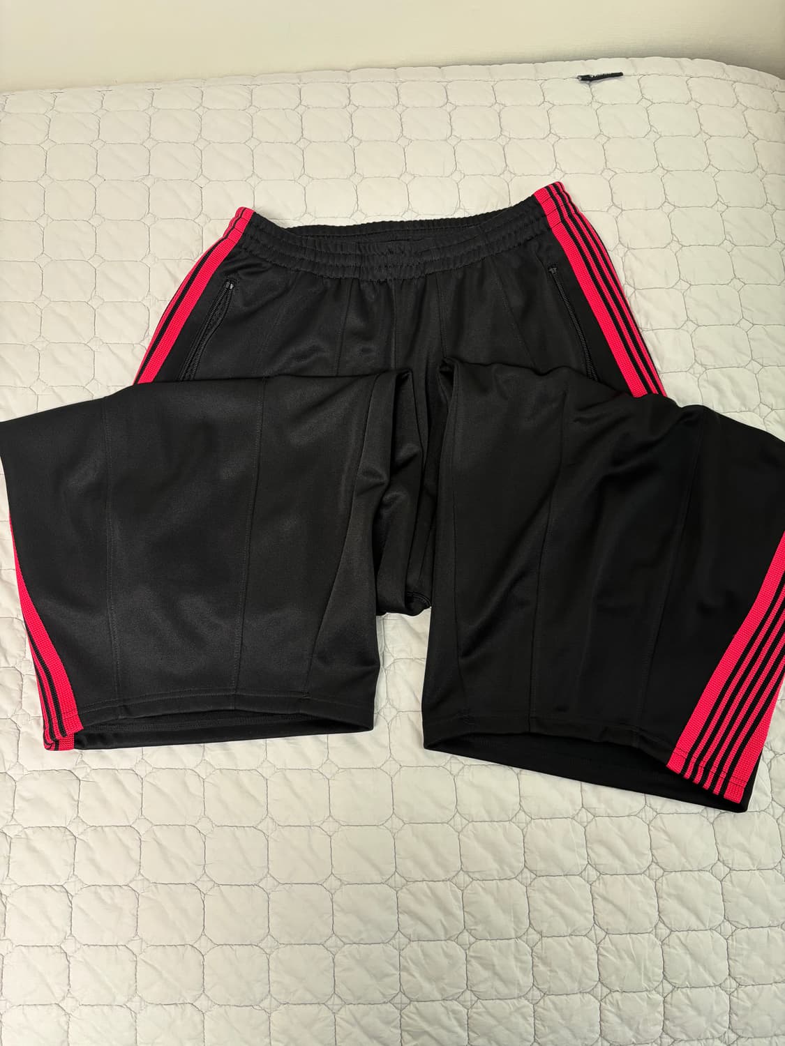 [S] 니들스 Needles JW 별주 H.D 트랙팬츠 블랙/핑크 상품이미지4