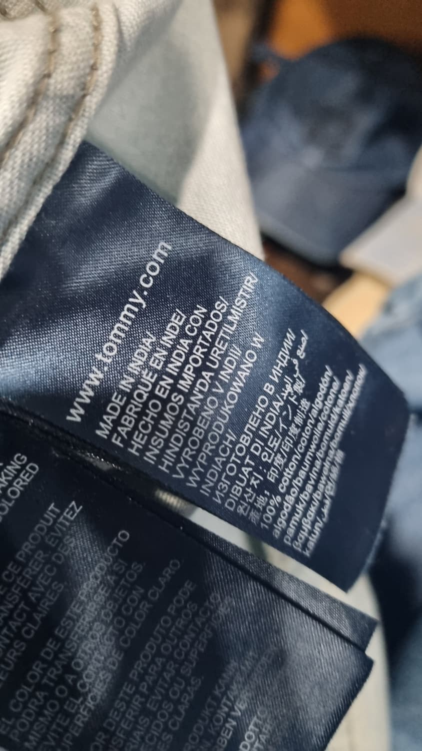 타미 남성용 xL 쓰리톤 청남방 상태좋아요~ 상품이미지4