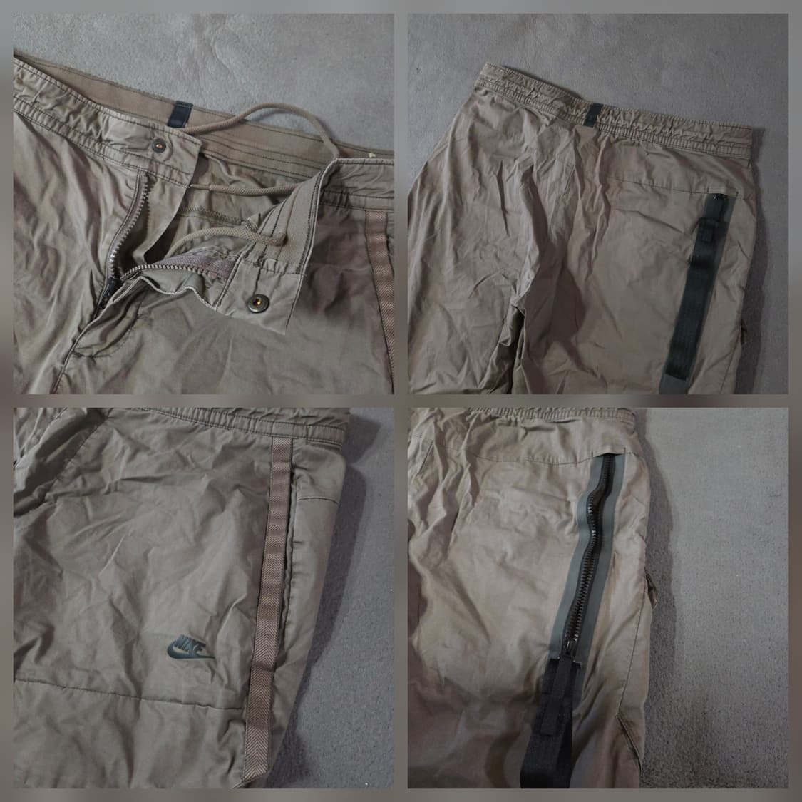 나이키 테크팩 언라인드 카고팬츠 XL 34 상품이미지4