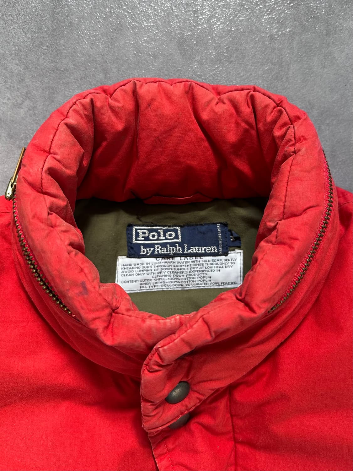 80‘s 폴로 유틸리티 다운 베스트 (va.37) 상품이미지9