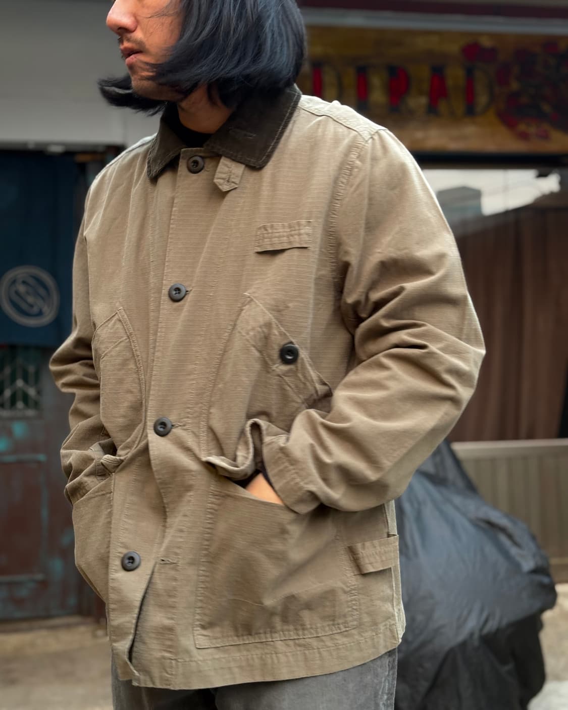 빈티지 립스탑 필드자켓 105 상품이미지9