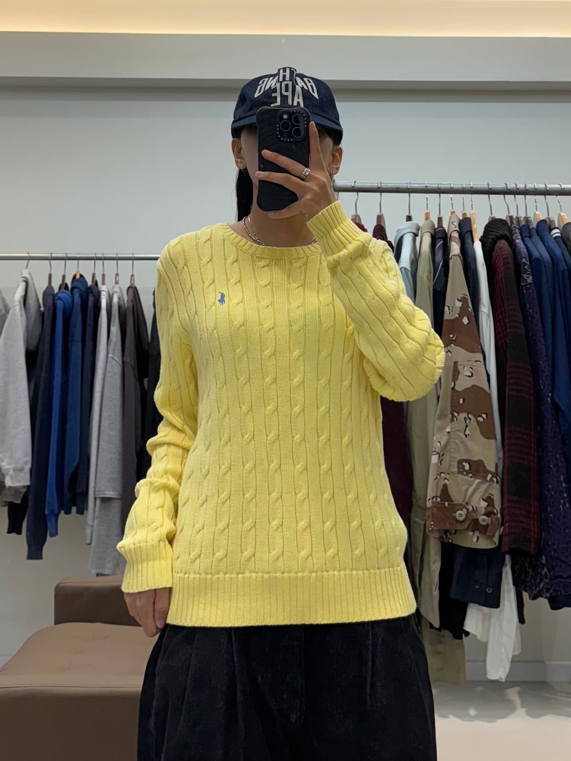폴로 랄프로렌 꽈배기 니트 상품이미지5