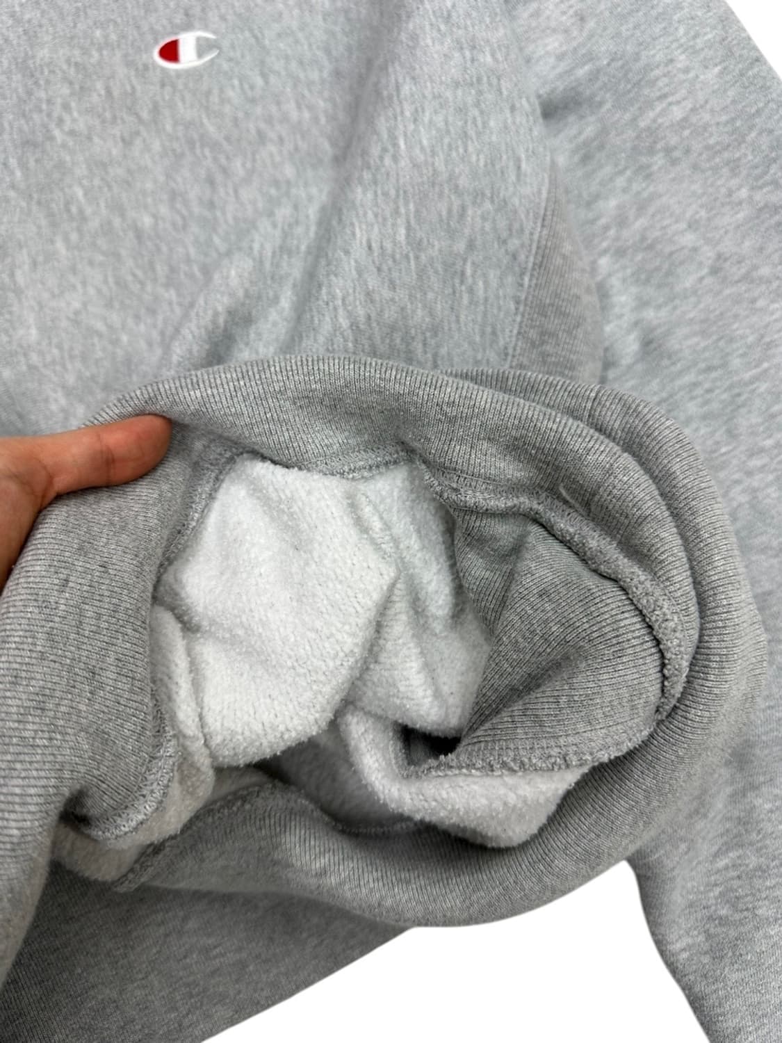 챔피온 리버스위브 맨투맨 그레이 (2XL)  상품이미지8