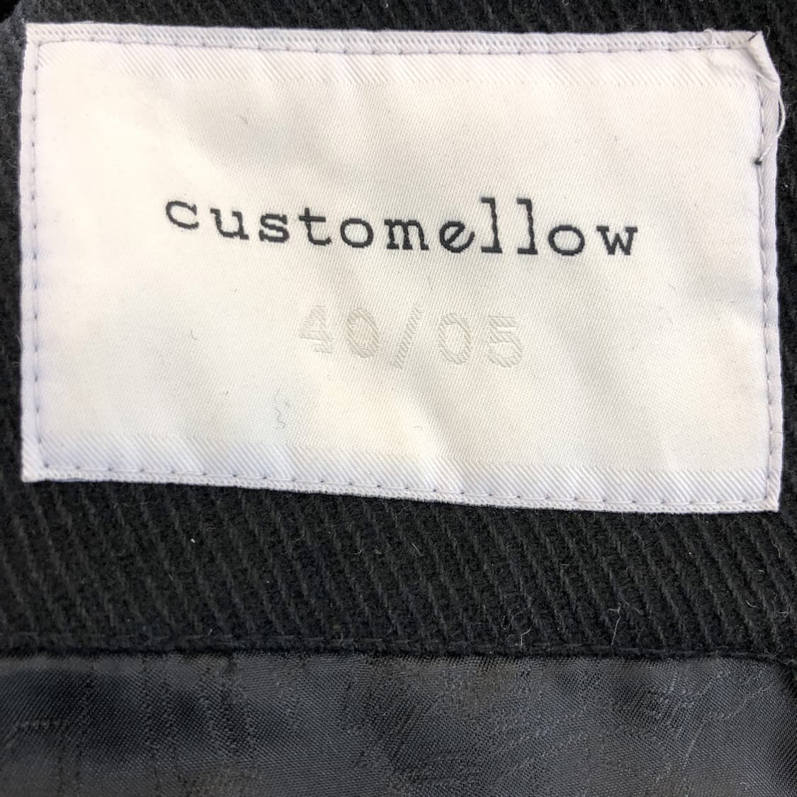 커스텀멜로우 하운드투스 글렌체크 울코트 105  상품이미지7