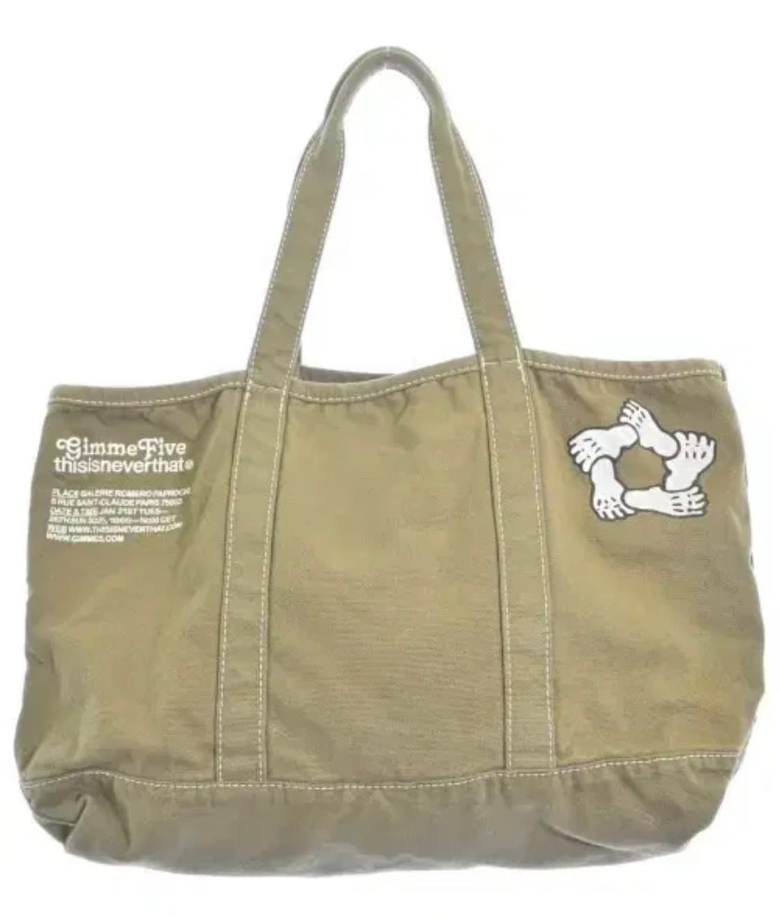 (구매) thisisneverthat x Gimme Five 토트백 상품이미지2