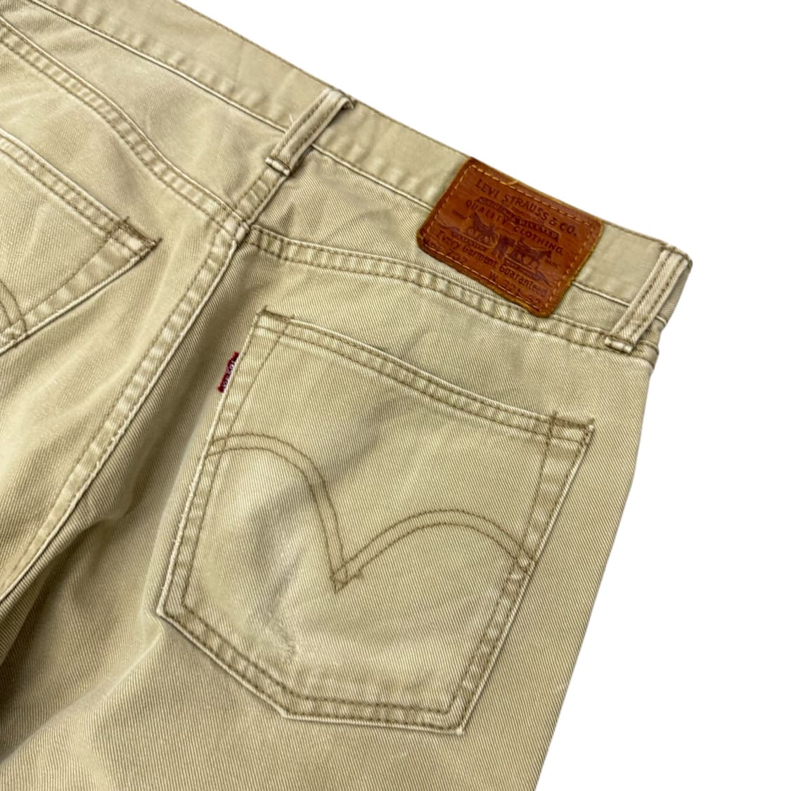 리바이스 702 베이지 워싱 세미와이드 코튼팬츠 상품이미지7