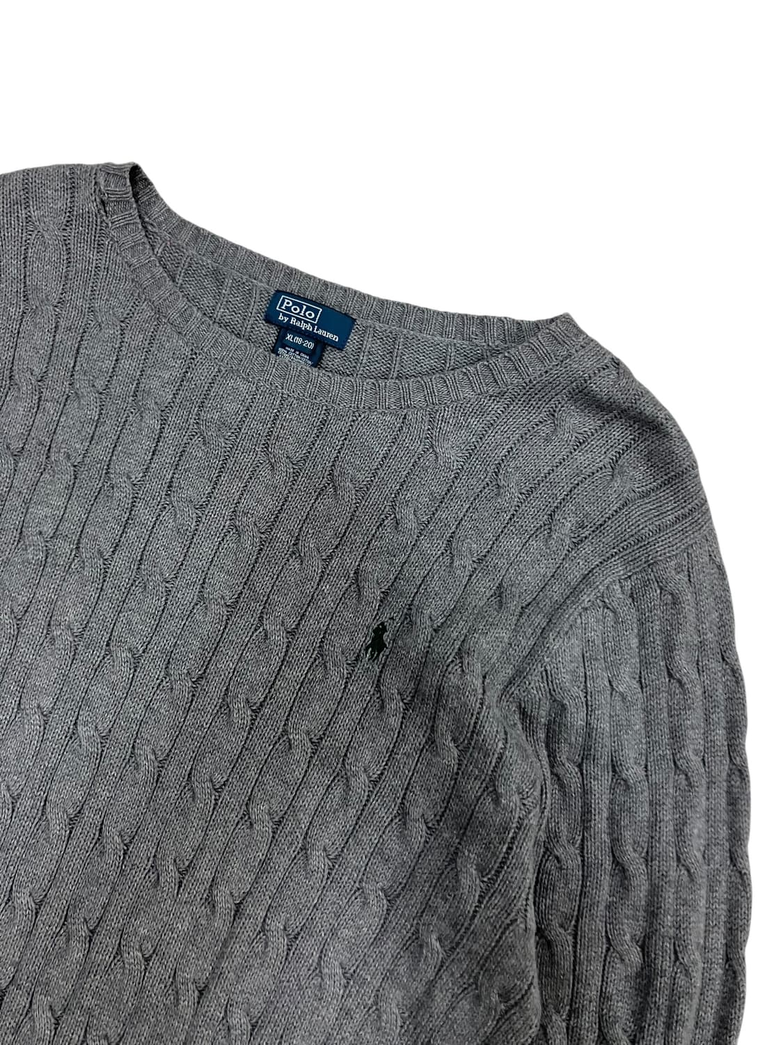 폴로 랄프로렌 케이블 니트 XL(18-20) 상품이미지2