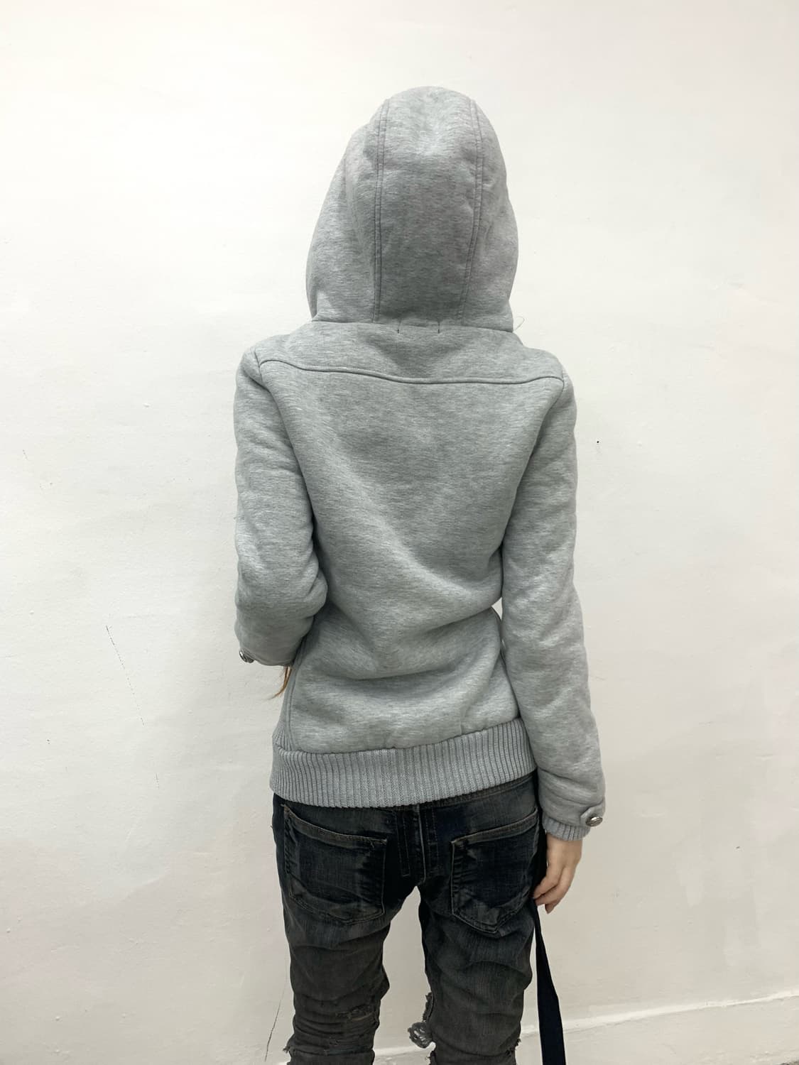 Cargo pocket detail full zip hood jacket 상품이미지6