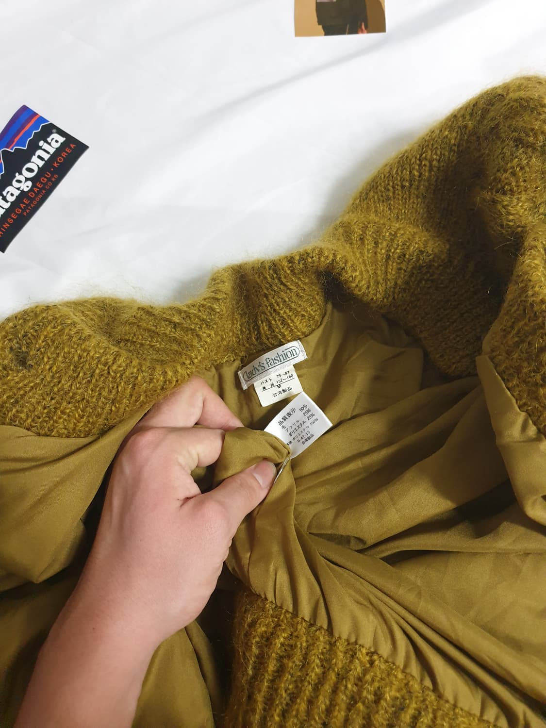 JPN 울 니트 가디건 상품이미지3