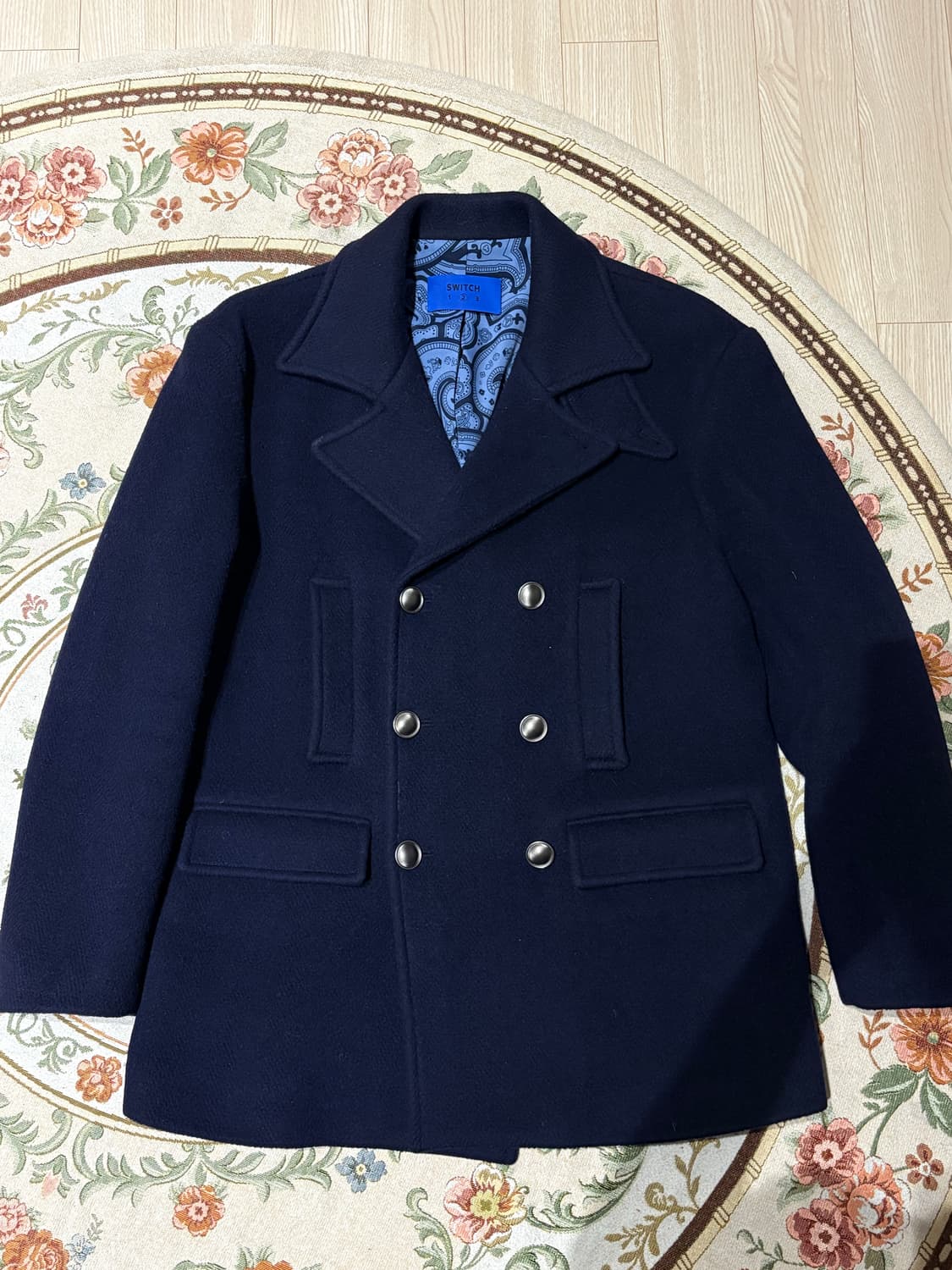 스위치123 남성 피코트 2사이즈 상품이미지1