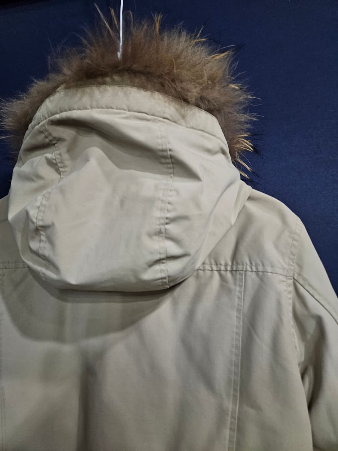 밀레 베이지컬러 남성 105 덕다운 숏패딩  상품이미지9