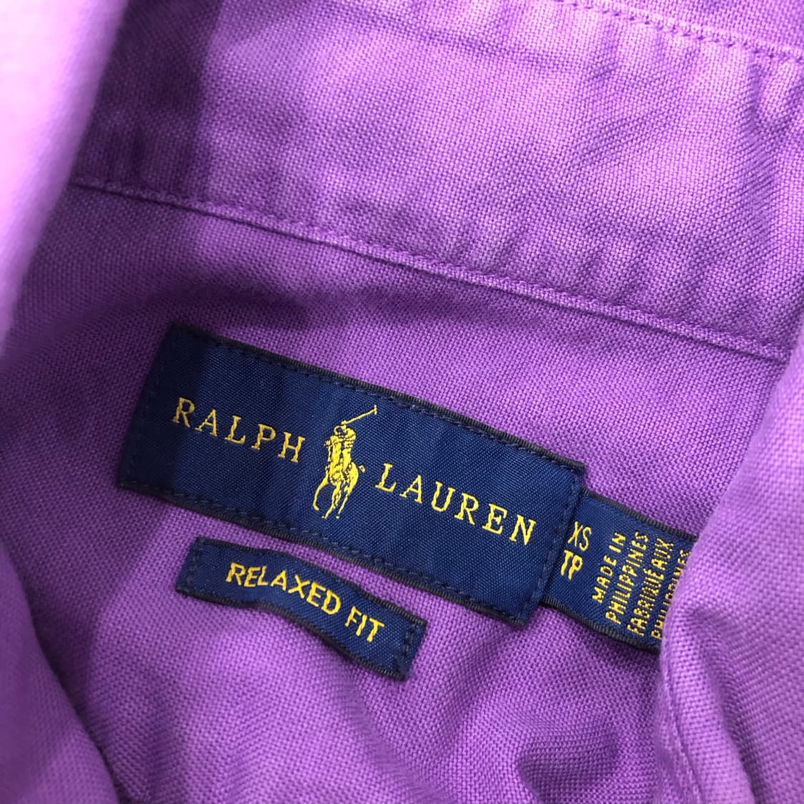 폴로 랄프로렌 퍼플 포니 셔츠 상품이미지4