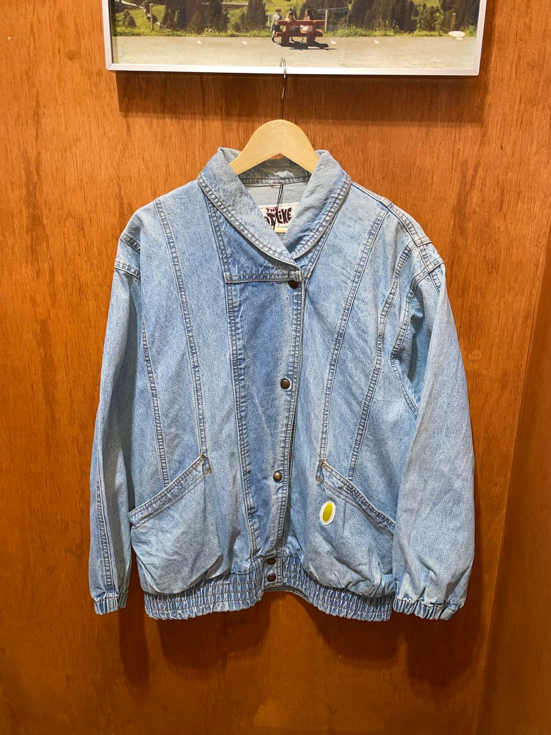 아메리칸 빈티지 프린팅 데님 자켓 상품이미지4