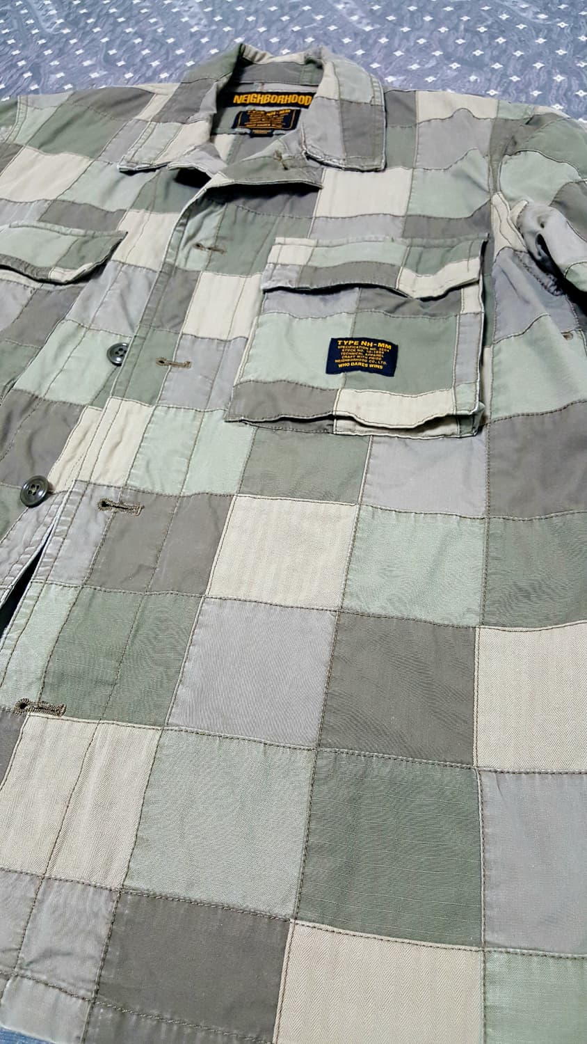 네이버후드 NEIGHBORHOOD MIL BDU 패치워크 셔츠 상품이미지2
