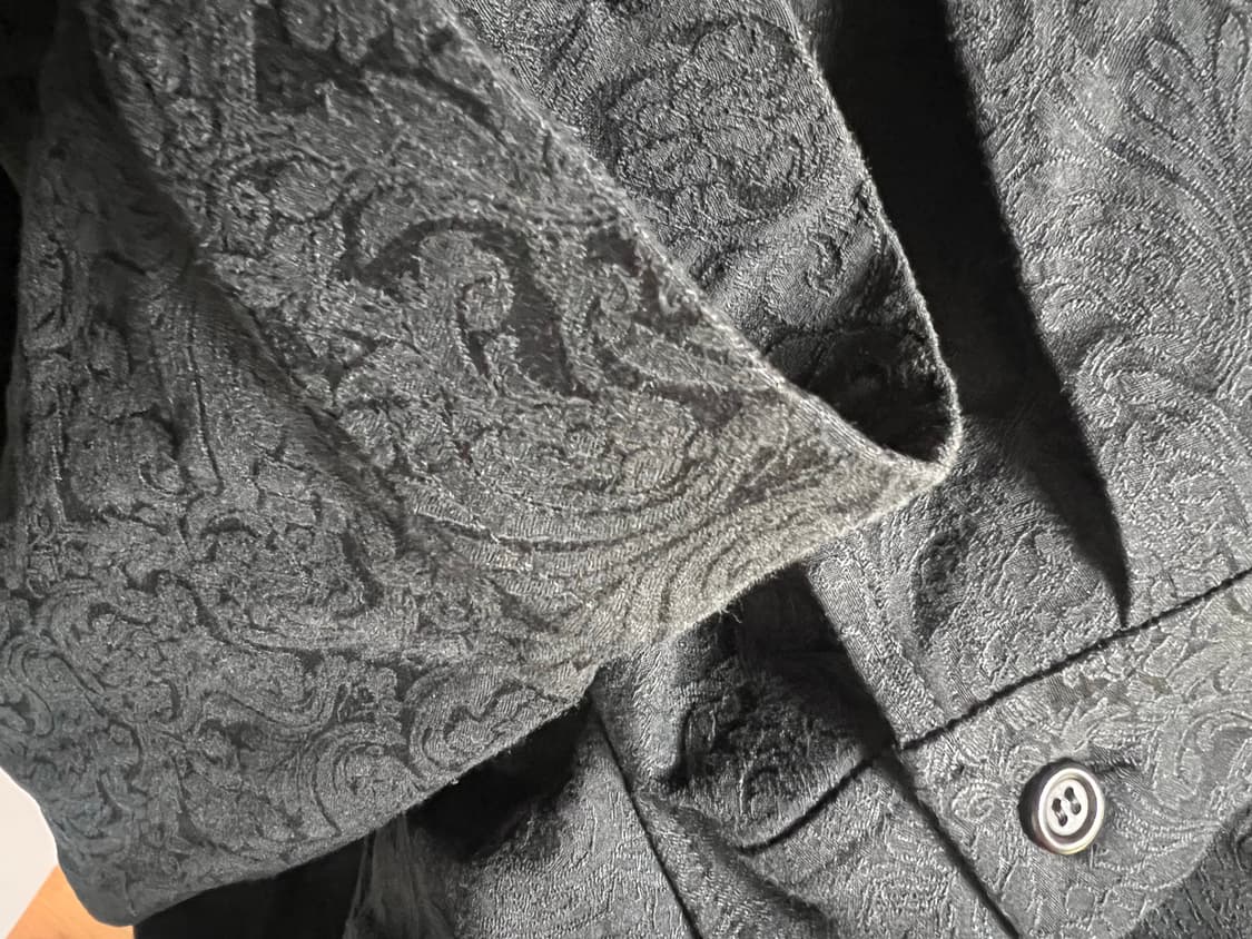 아모멘토 자카드 셔츠 3회착용 0사이즈 상품이미지6