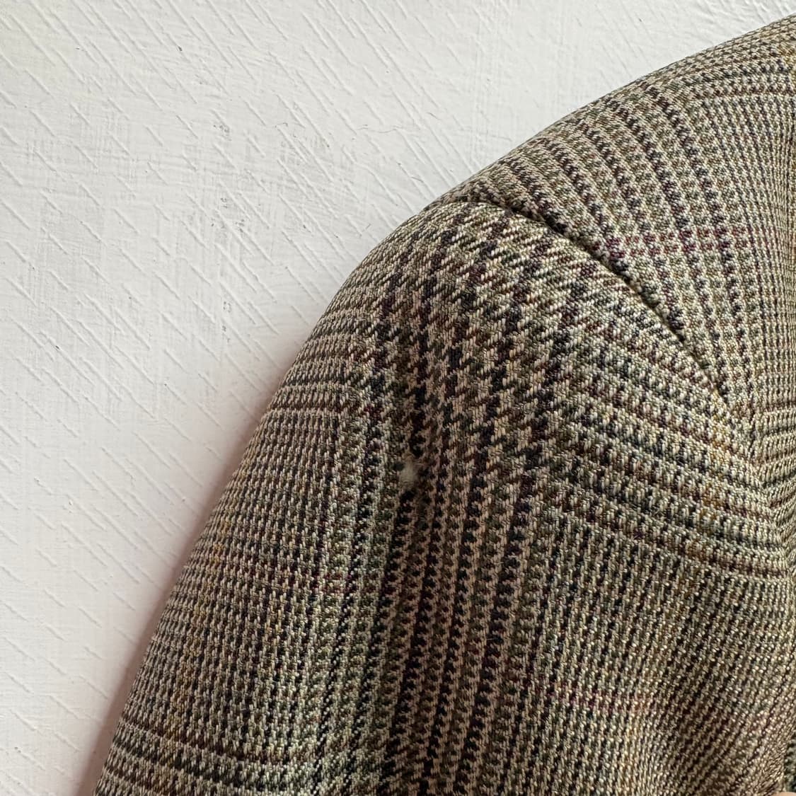 J.PRESS 제이프레스 체크 싱글 울 블레이저 자켓  상품이미지9