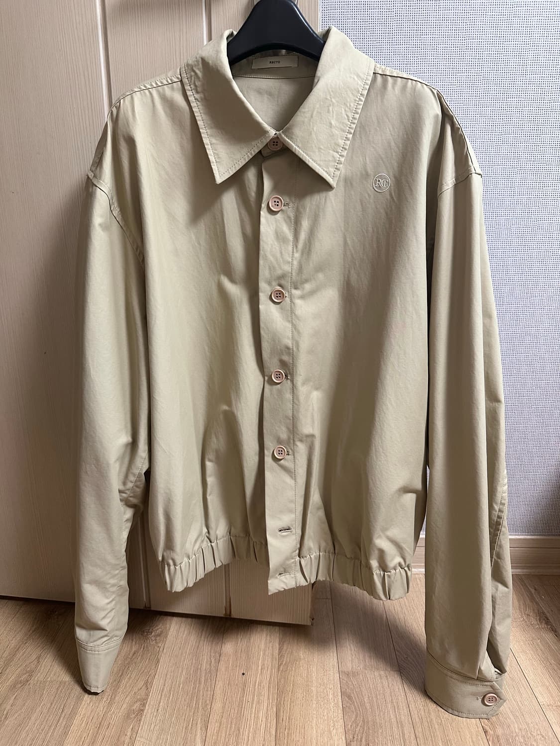 렉토 오버핏 테니스 셔츠 블루종 m 상품이미지1