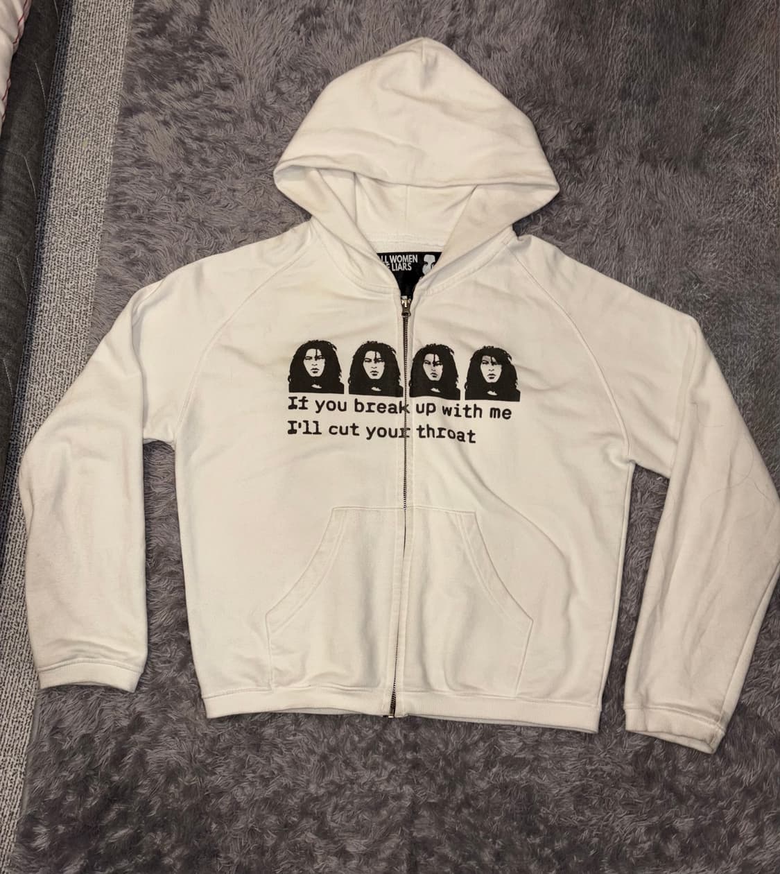 Sexphobia White hoodedzip 상품이미지1