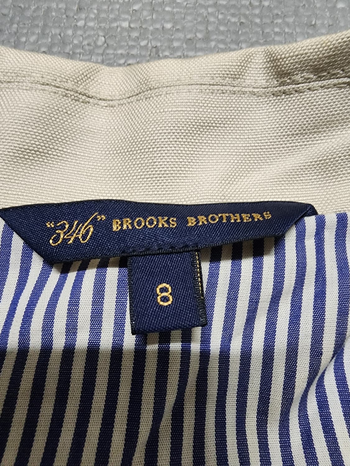 브룩스 브라더스 린넨 혼방 더블 버튼 여성자켓 상품이미지5