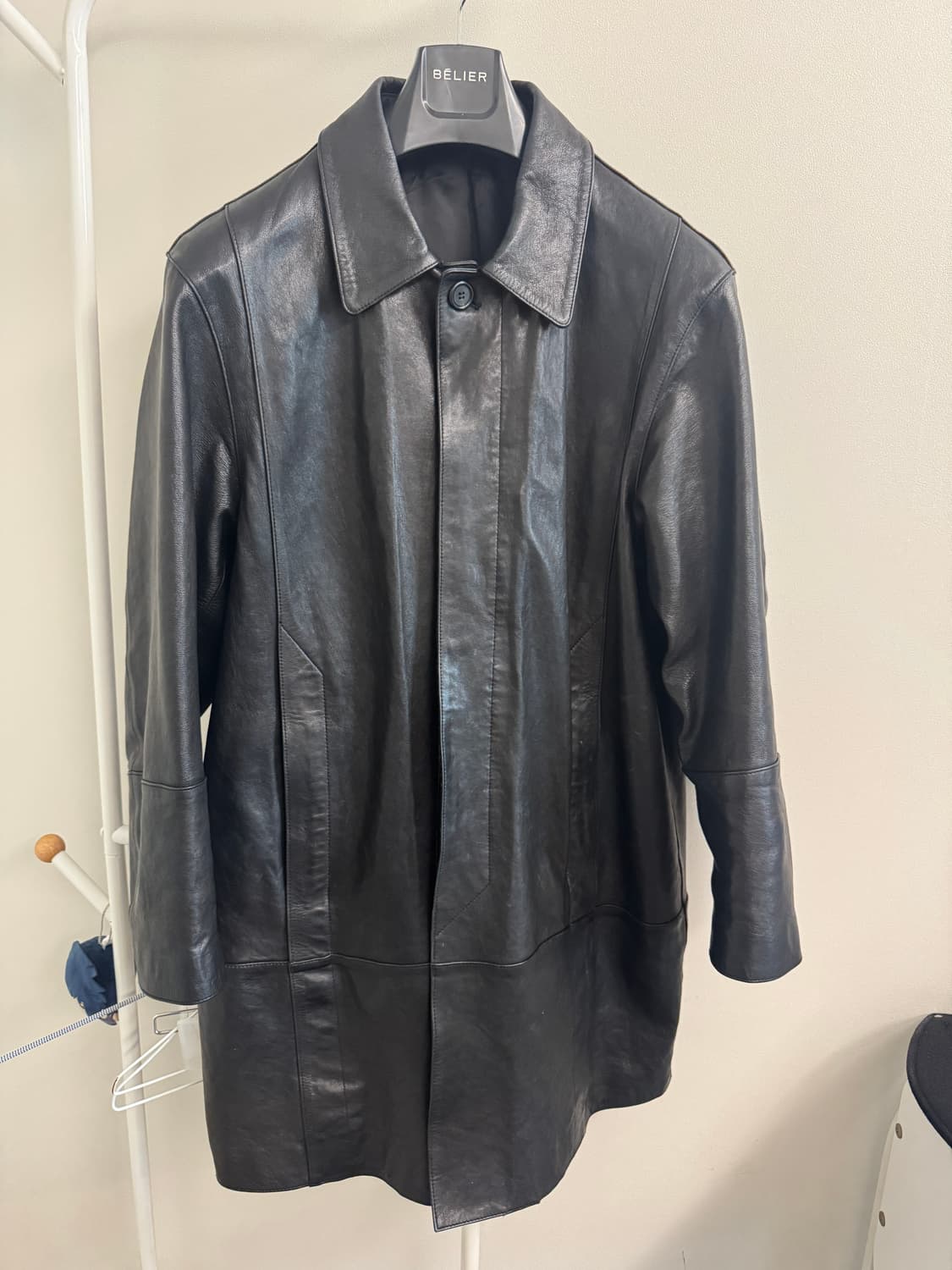 25ss youth 레더 카코트 M 상품이미지2