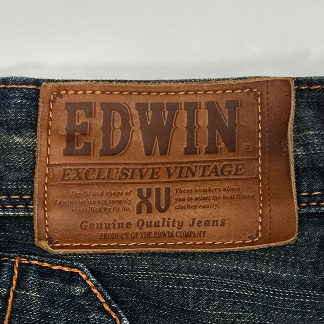 Edwin western buckle denim pants 상품이미지8