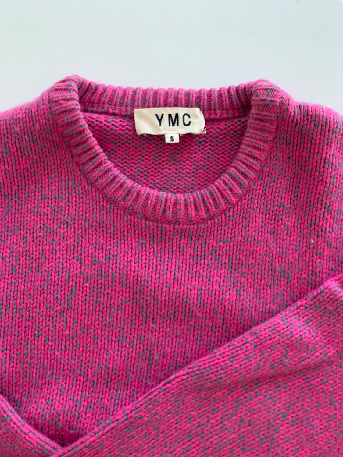 YMC 핑크 니트 S 상품이미지2