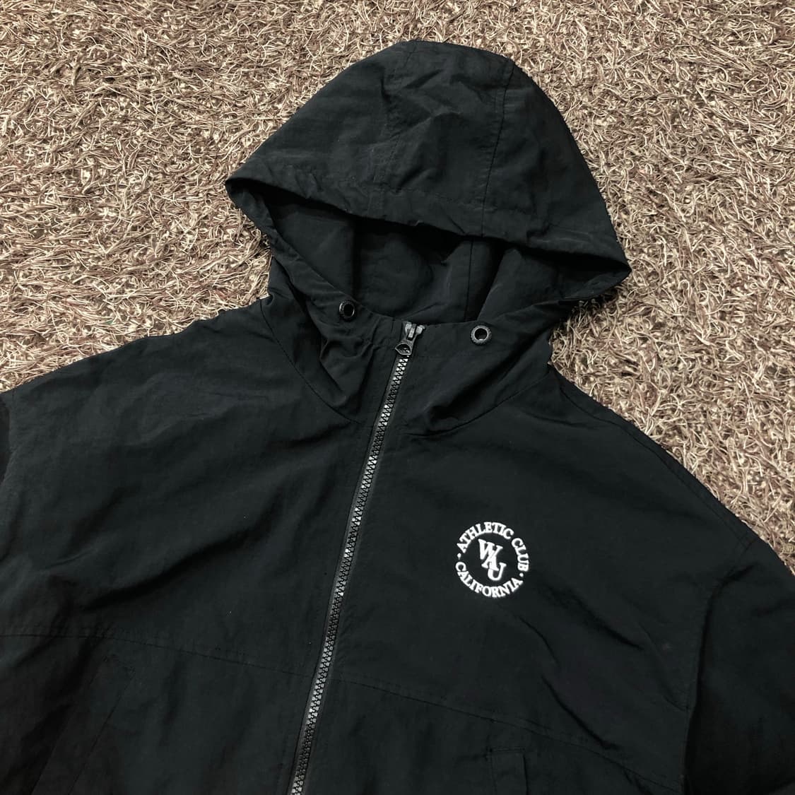 후아유 나일론 크롭 바람막이 자켓 상품이미지2