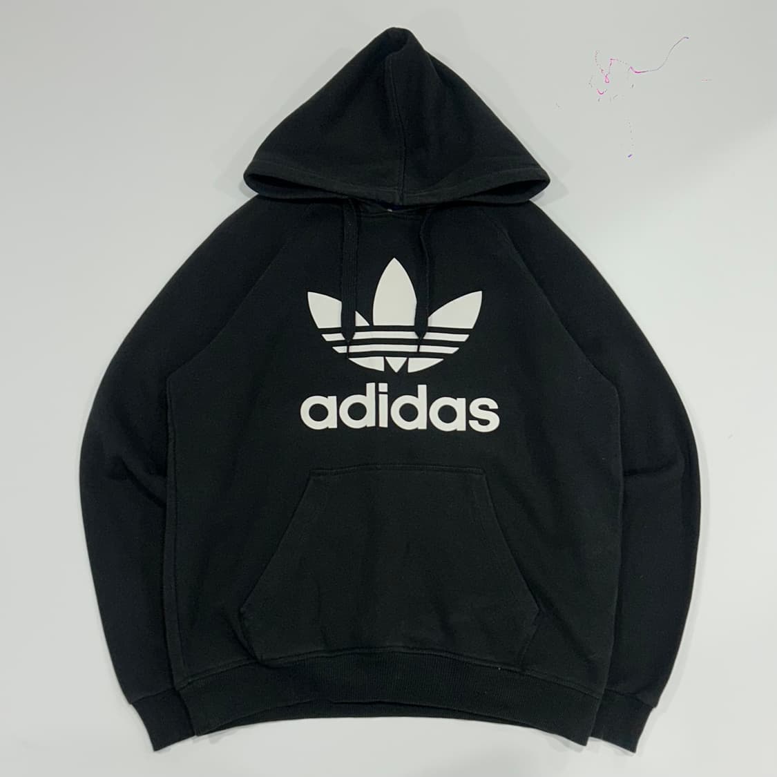 Adidas 아디다스 빅파이어로고 블랙후드티 상품이미지3