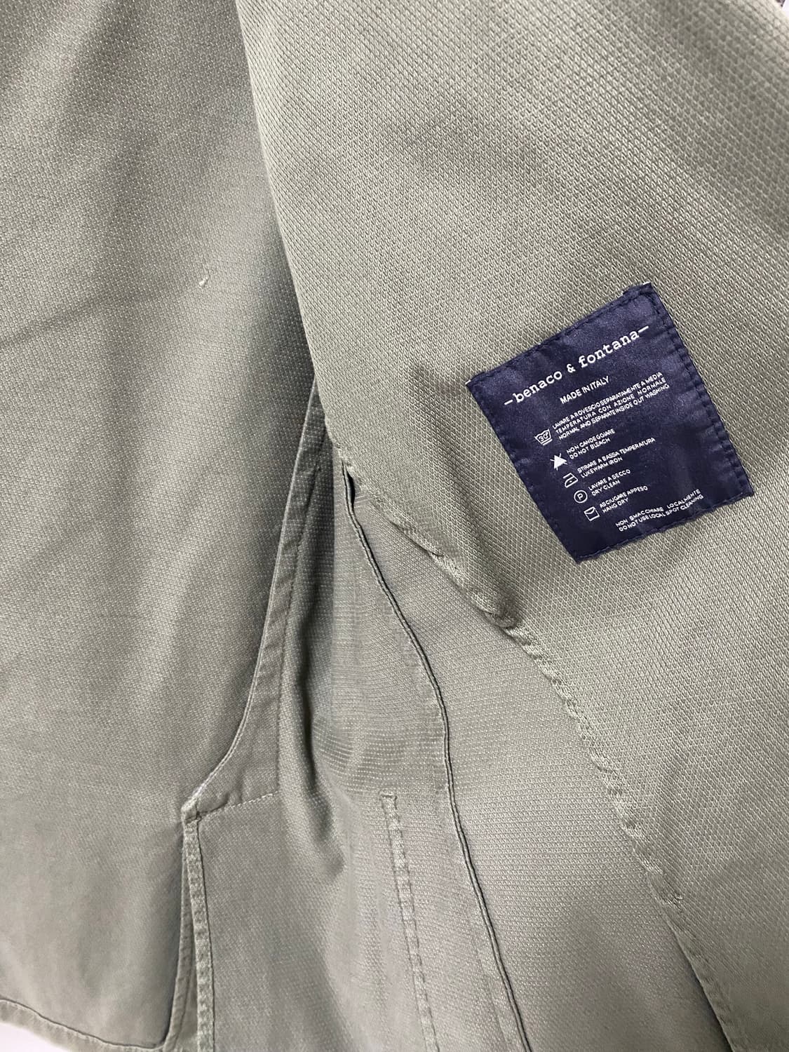 베나코 앤 폰타나 자켓 48 사이즈 상품이미지5