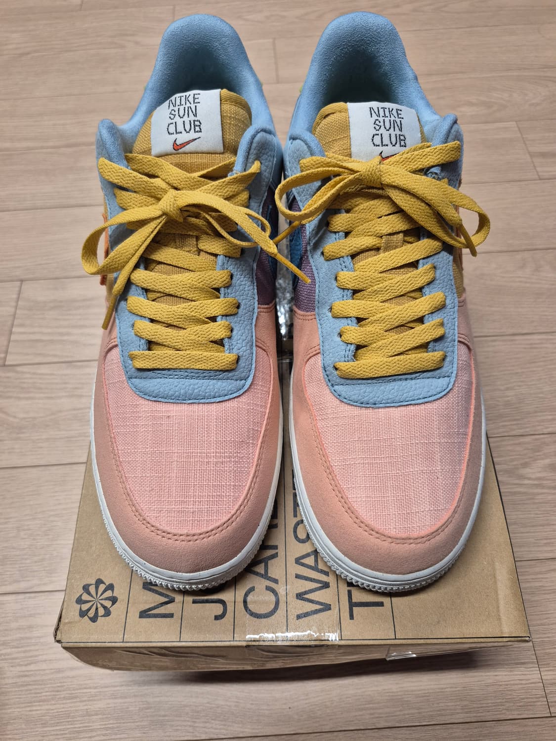 나이키 에어포스 1 '07 LV8 넥스트 네이쳐 썬 클럽 핑크/블루 상품이미지1