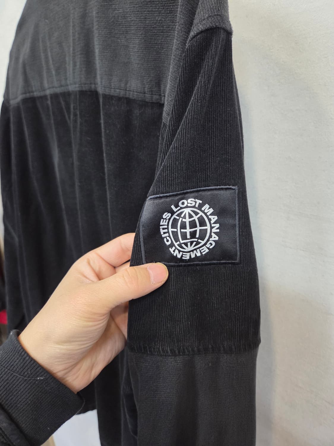 Lmc 리버스 블록 코듀로이 셔츠긴팔 대략 xxl 상품이미지3