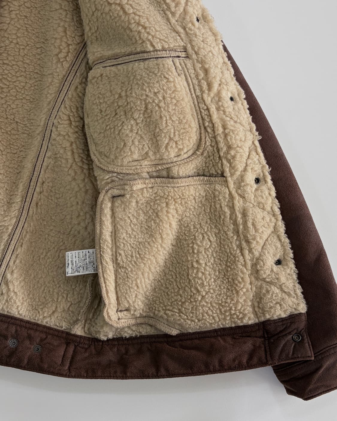 [M]Lee 스톰라이더 스웨이드 쉐르파 자켓 상품이미지8