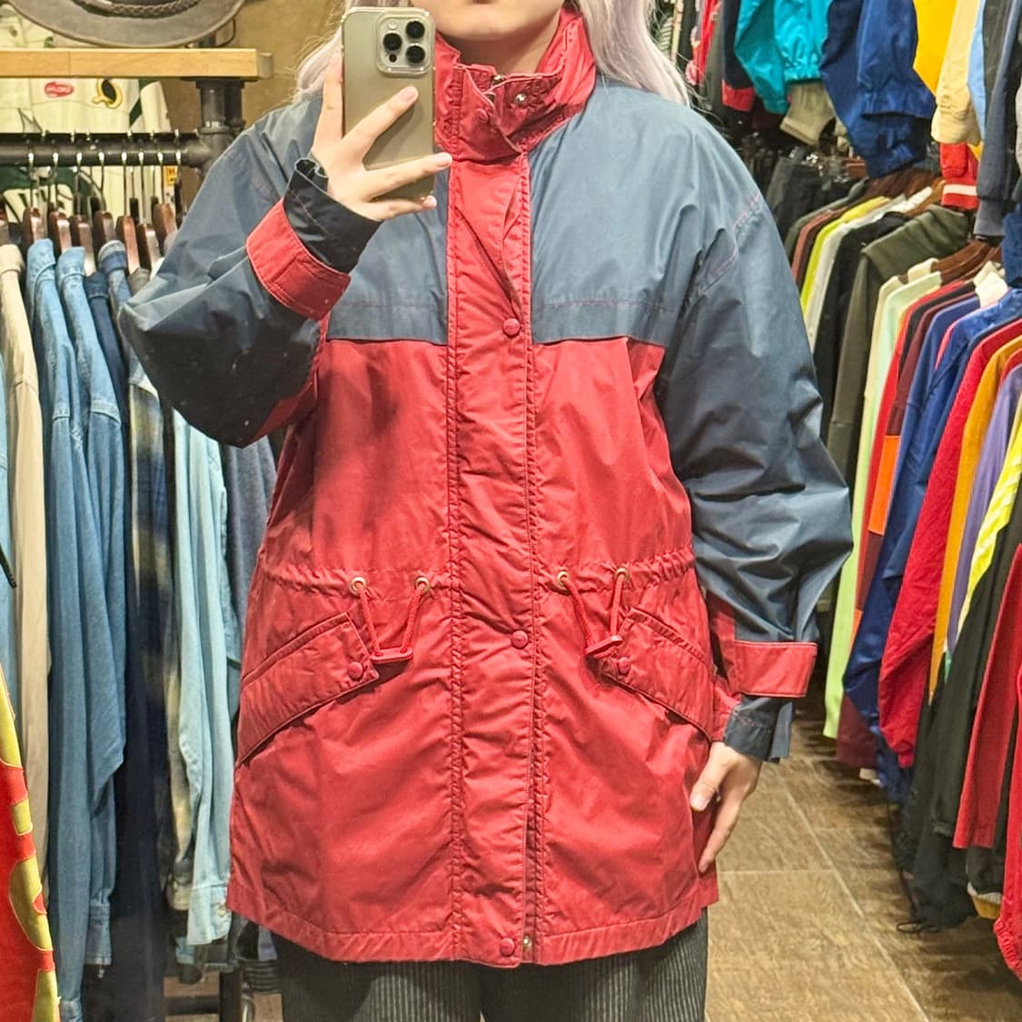 [HI] 라코스테 바람막이 레드  상품이미지2