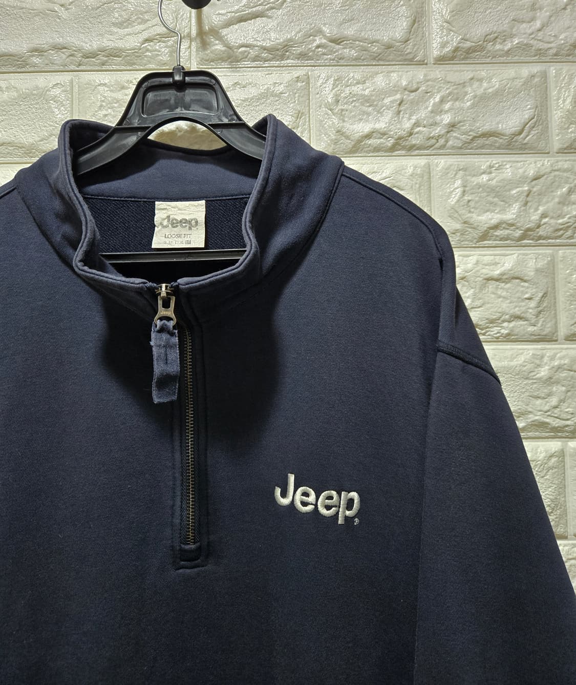 지프 반집업 루즈핏 티셔츠 110 상품이미지4