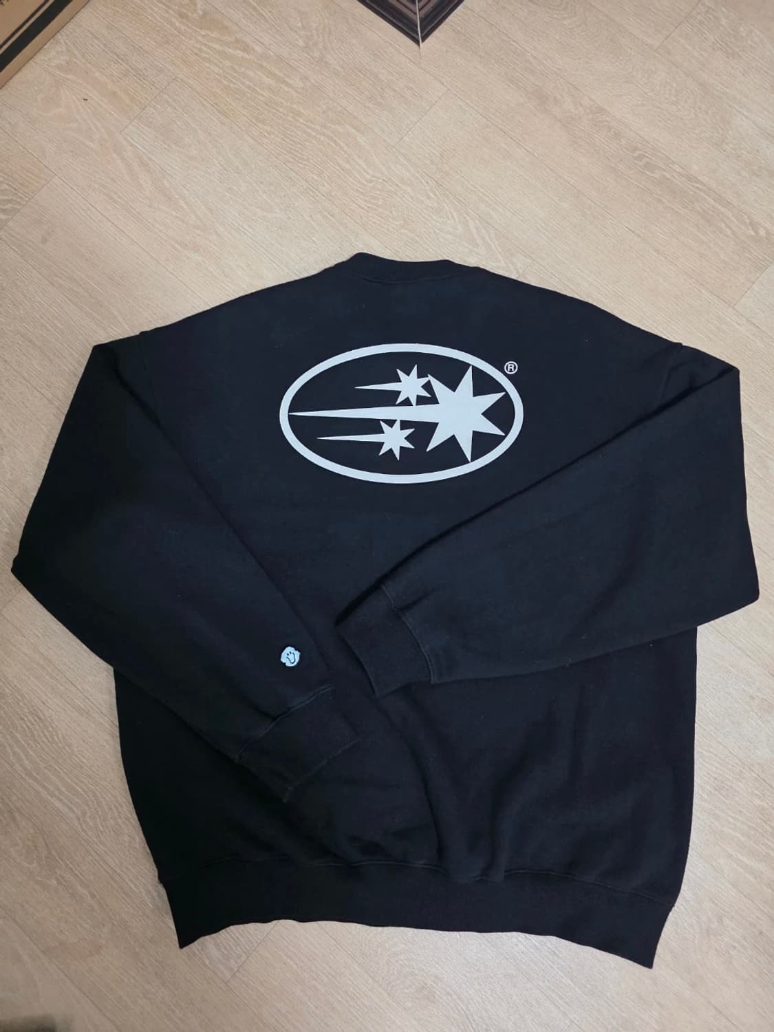 나이스고스트클럽 로고 프린팅 기모 맨투맨L 상품이미지1