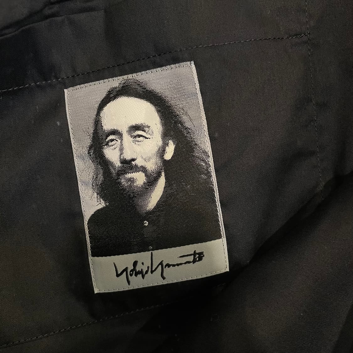 요지야마모토 로고 레더 토트백 상품이미지8