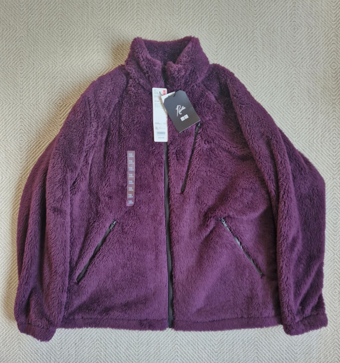 유니클로 X 니들스 후리스 풀집 재킷 XL 새상품 상품이미지3