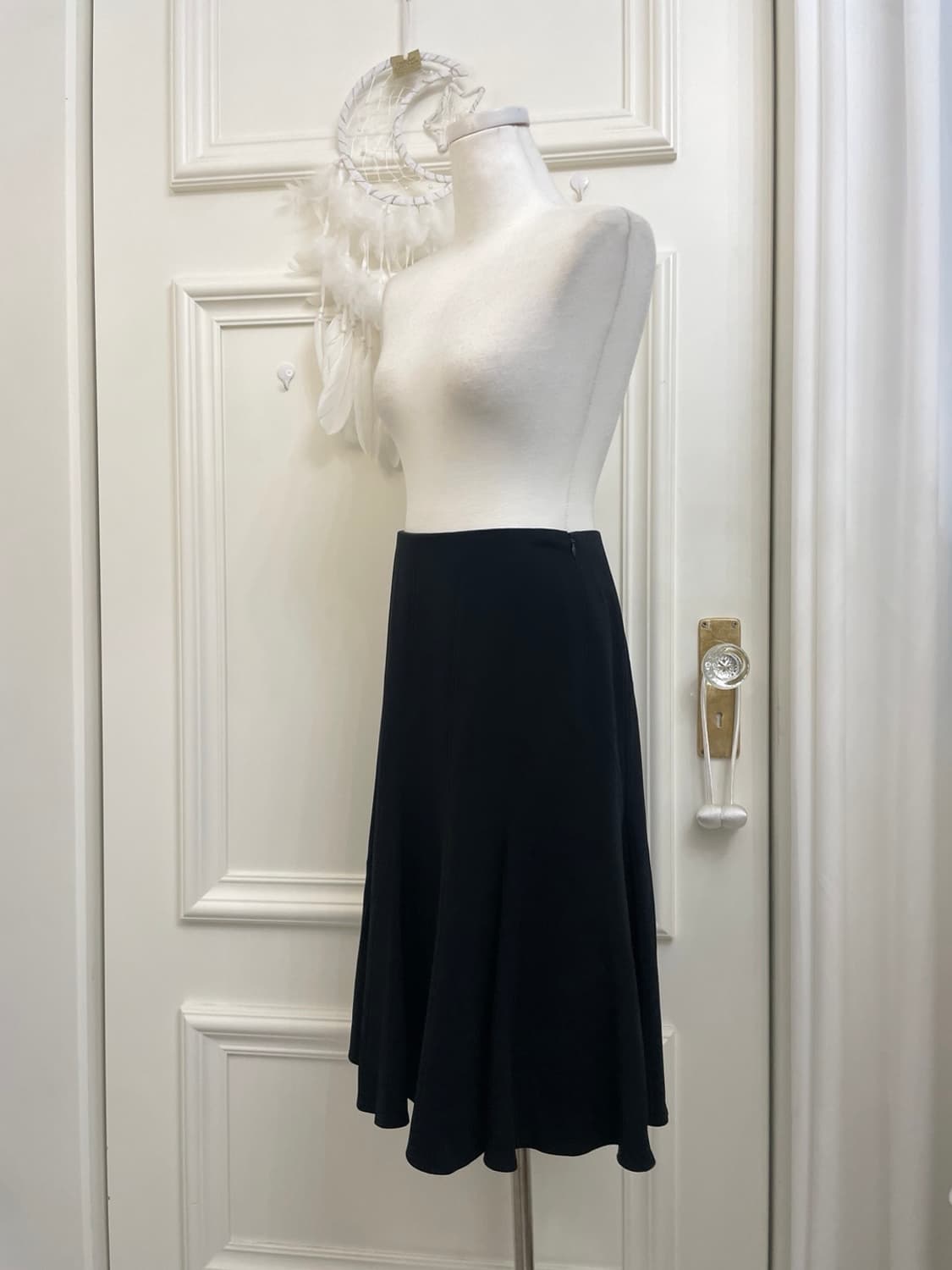 EPOCA beutiful black flare skirt 상품이미지2