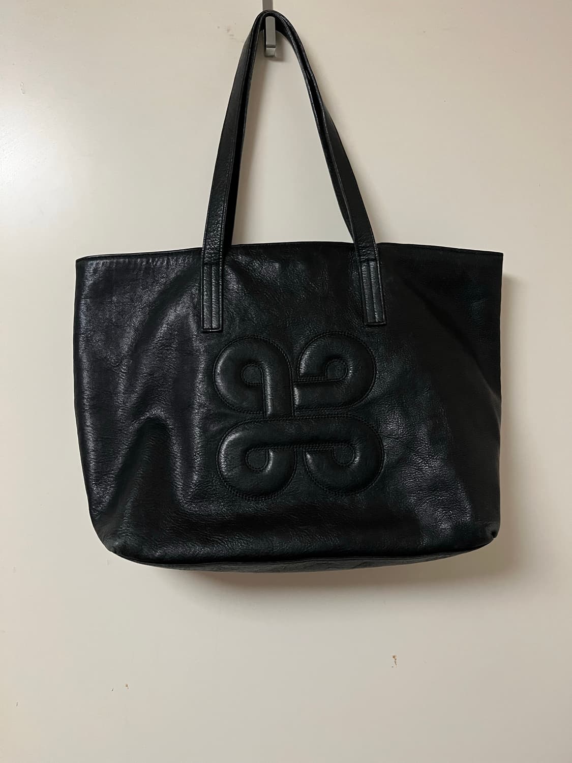 Hiroko koshino leather shoulder bag 상품이미지1