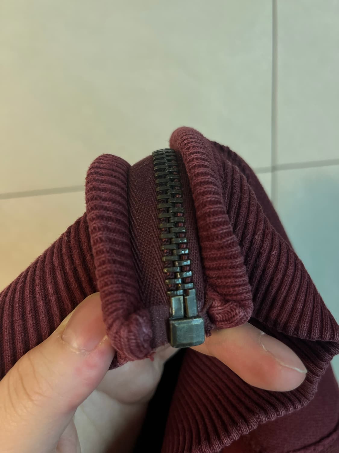 아베크롬비 A&F 대장 후드집업 버건디 (L) 상품이미지6