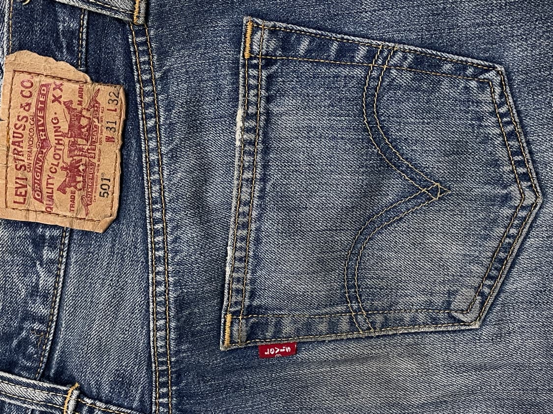 리바이스 501 데님팬츠 상품이미지6
