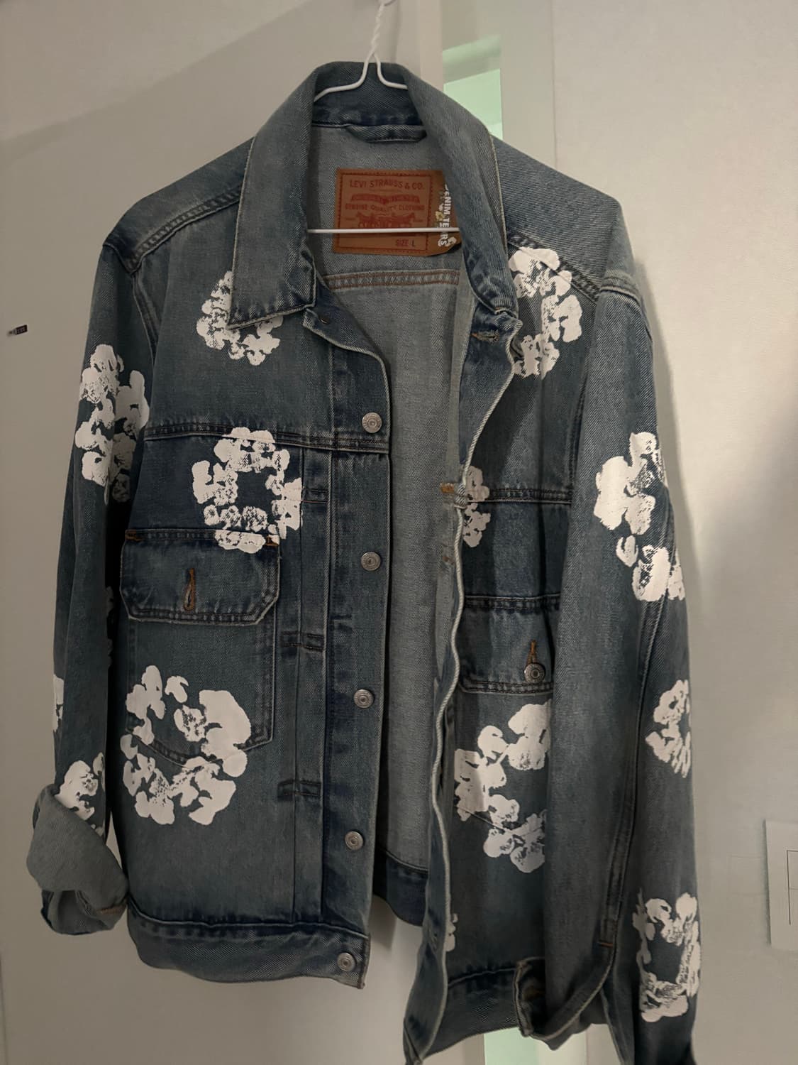 데님티어스 리바이스 청자켓 라지 팝니다 상품이미지1