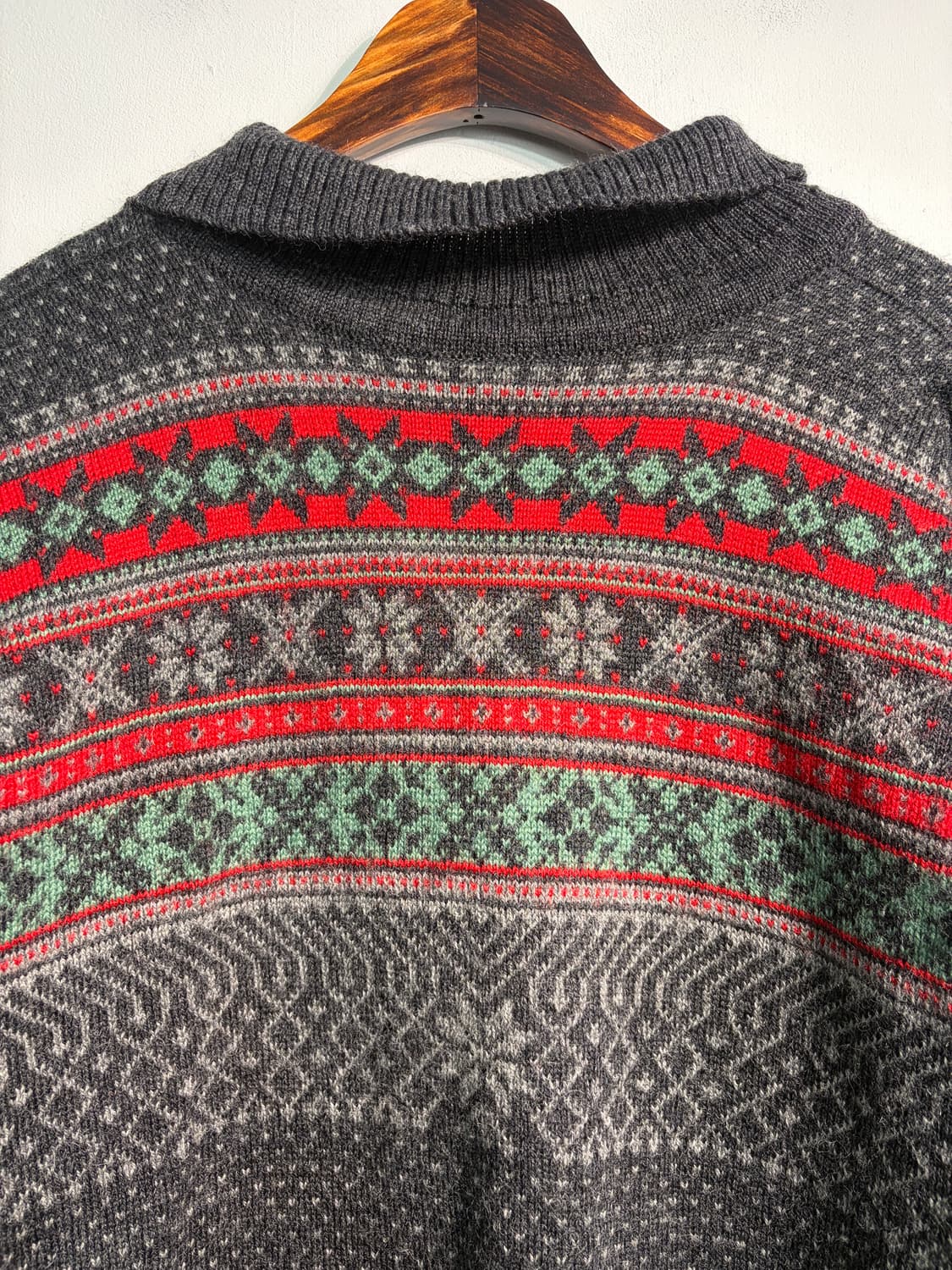 [L] Dale of norway 데일오브노르웨이 반집업 니트 울100% 상품이미지9