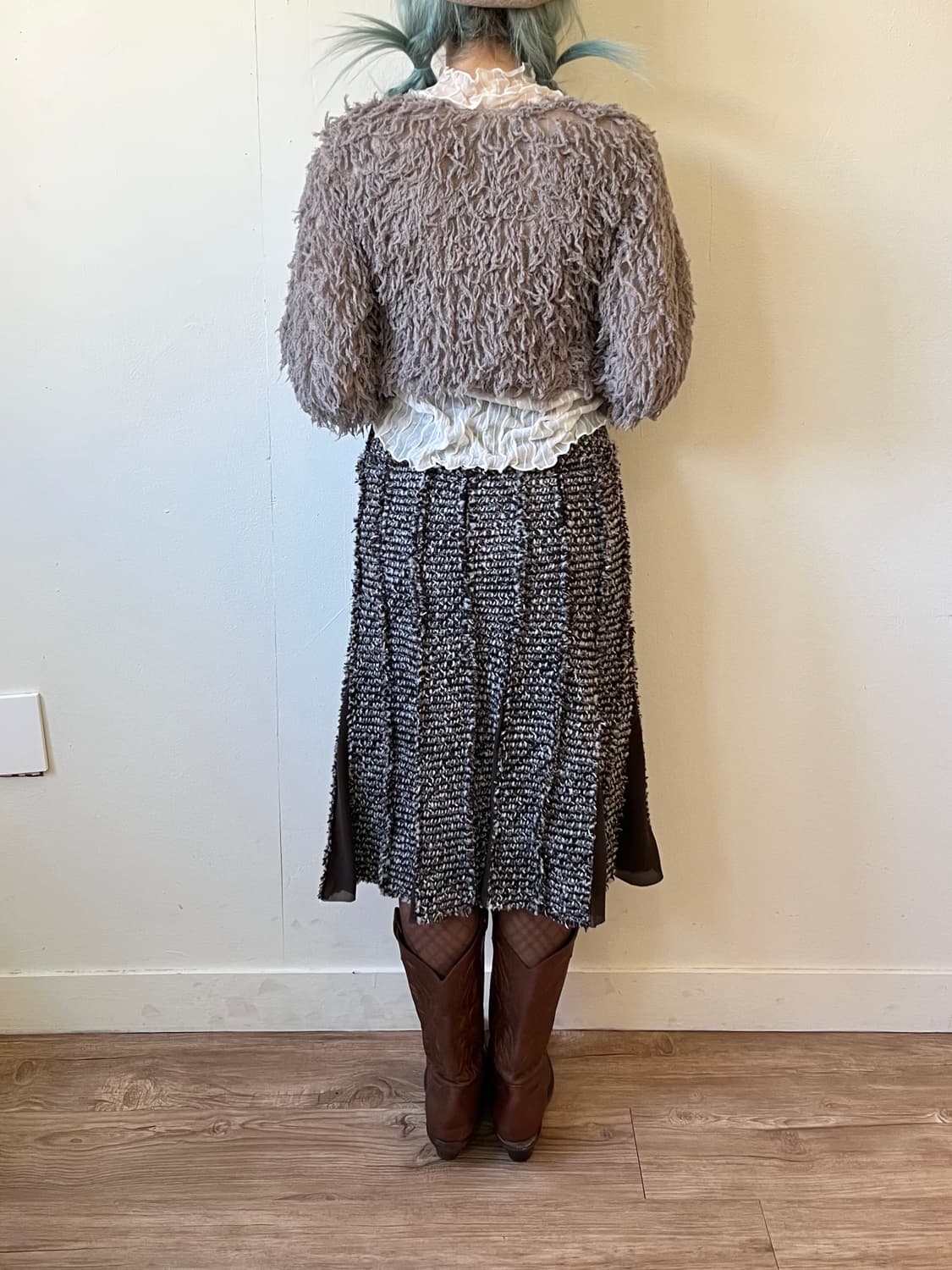 ANAP 프릴 숏 가디건 상품이미지9