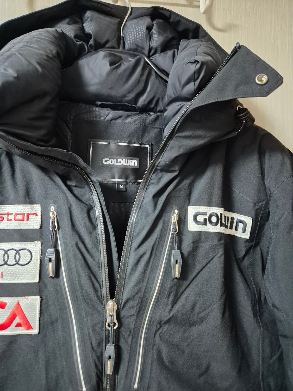 골드윈 남성 스키복  패딩 다운점퍼 사이즈 95 상품이미지6