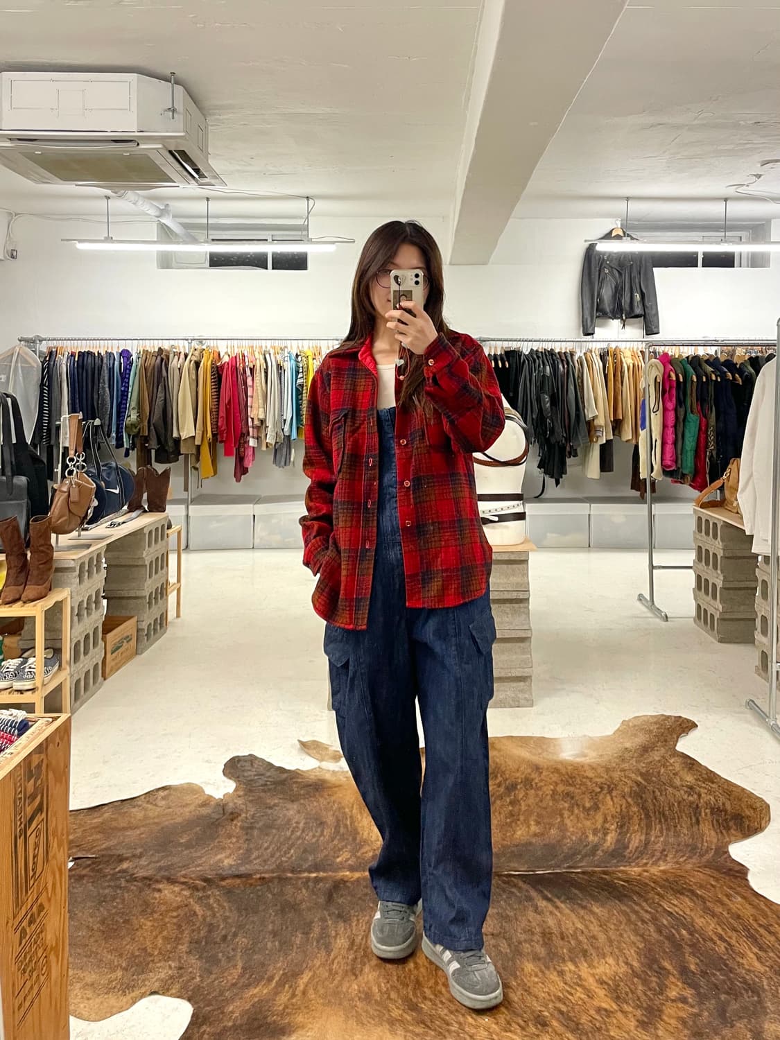 50~60's PENDLETON wool shirts 펜들턴 옴브레 셔츠 상품이미지2