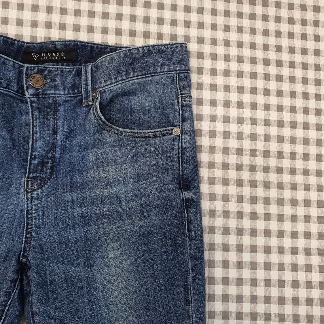 게스 스키니핏 스판 청바지 남자31 상품이미지3